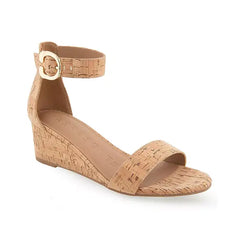 Aerosoles Women's Willis Buckle Strap Wedge Sandals for Stylish Comfort