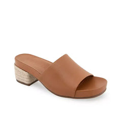 Aerosoles Womens Clark Slip On Chunky Heel Sandals Bold Comfortable Style