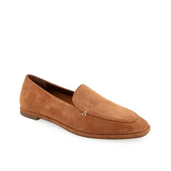 Aerosoles Womens Neo Loafers, Comfortable Stylish Slip On Shoes, Tan Suede , Size 6.5M