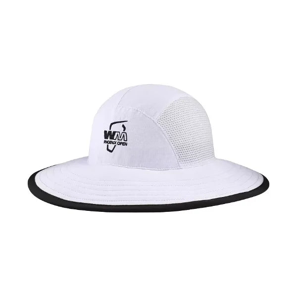 Ahead Men's and Women's White WM Phoenix Open Play Sun Bucket Hat