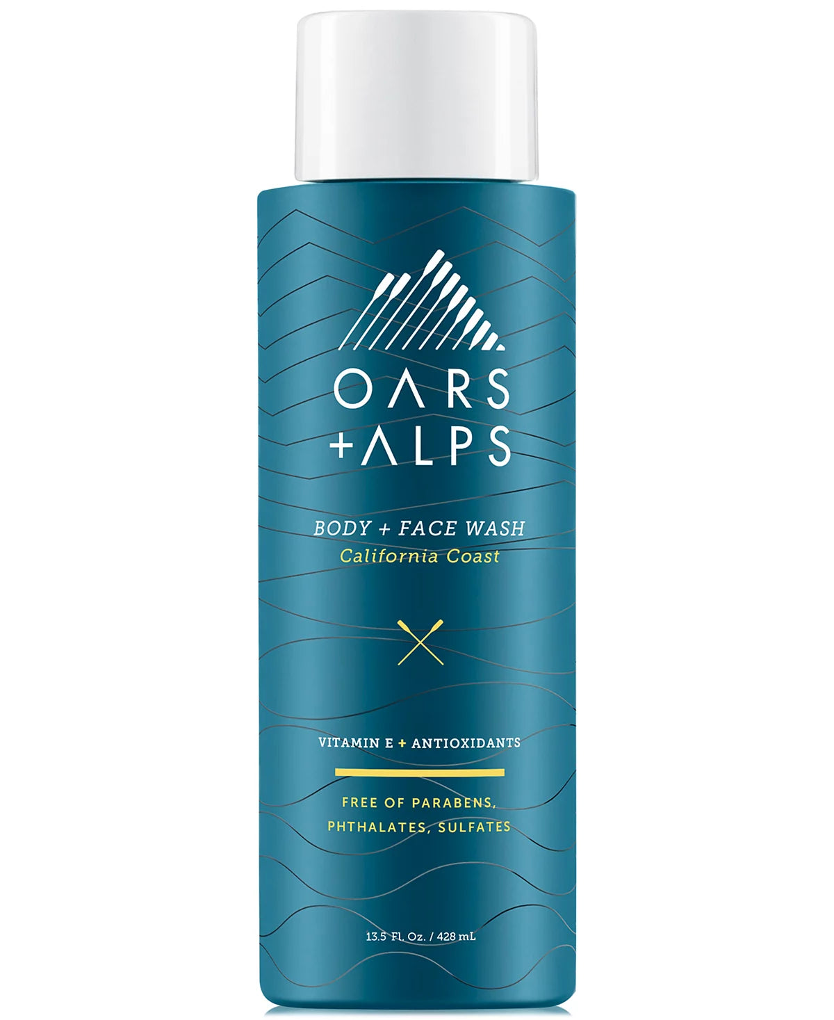 Oars + Alps California Coast Body + Face Wash, 13.5 oz.