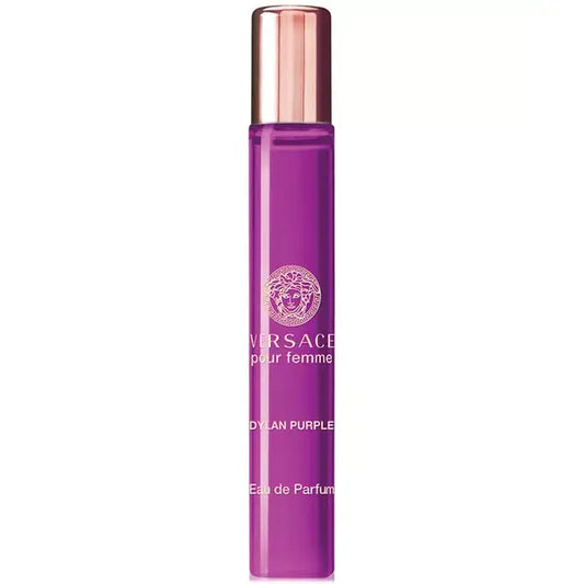 Versace Dylan Purple Eau de Parfum Travel Spray , Vibrant and Floral Fragrance , 0.3oz