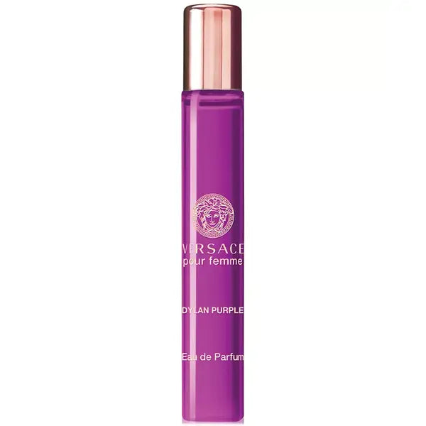 Versace Dylan Purple Eau de Parfum Travel Spray , Vibrant and Floral Fragrance , 0.3oz