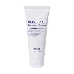 SIIA Cosmetics Boss Face Foaming Cleanser, Refreshing and Deep Cleansing Face Wash