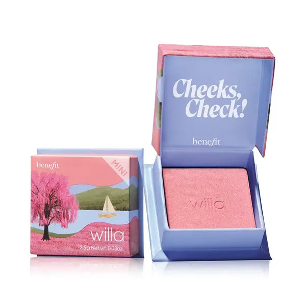MACY's Wonderful World Silky-Soft Powder Blush Mini for Natural, Radiant Cheeks
