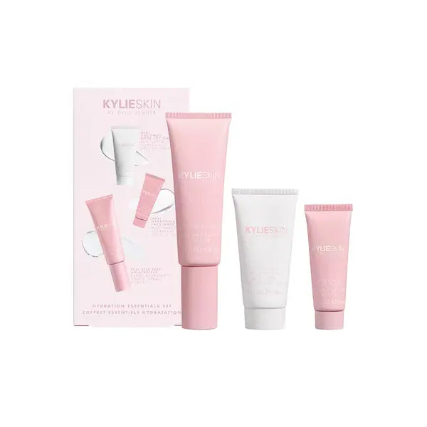 Kylie Skin Hydration Essentials Set Complete Skincare Routine for Soft, Moisturized Skin