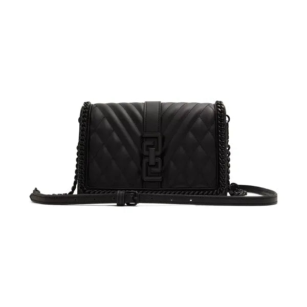 ALDO Baussey Medium Cross Body Bag, Stylish Synthetic Handbag for Women, Black