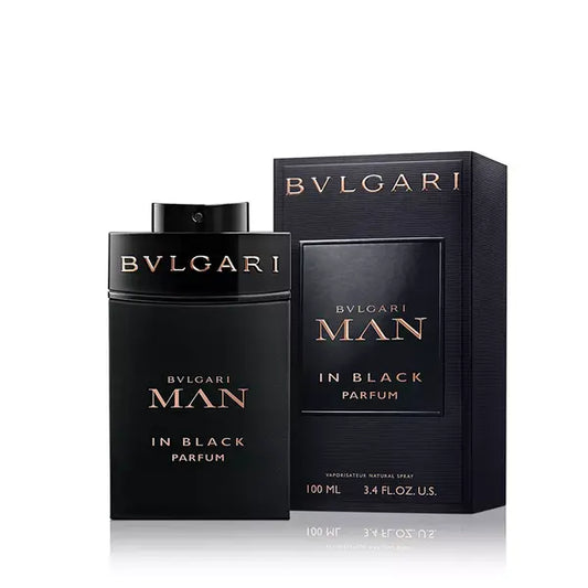 BVLGARI Men's Man In Black Parfum Spray, Bold and Intense, 3.4 oz