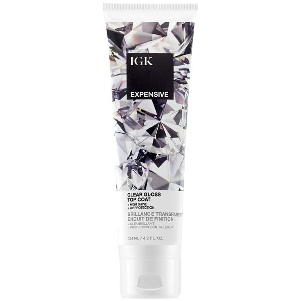 IGK Hair Expensive Clear Gloss Top Coat, 4.2 oz.