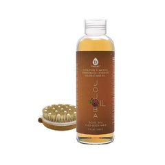 PURSONIC Beauty Bundle, Golden Jojoba Oil and Bath Brush Massager