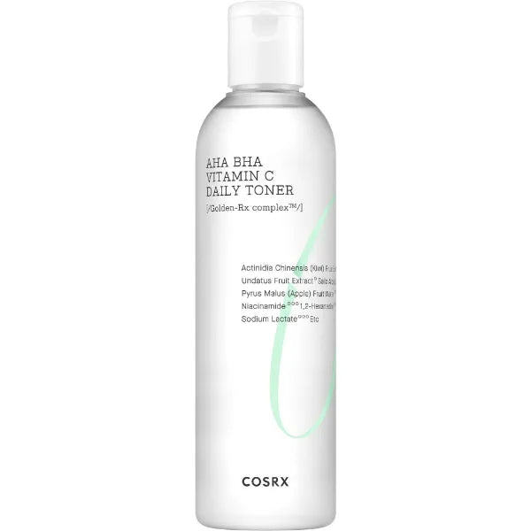 COSRX ABC Daily Toner, Korean Toner for Day & Night with AHA, BHA, & Vitamin C, Refreshing Exfoliating Toner for Clean Radiant Skin, Korean Skin Care