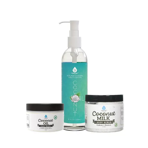 PURSONIC Ultimate Coconut Beauty Bundle
