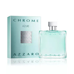 Azzaro Men's Chrome Azure Eau de Toilette Spray, Fresh Aquatic Fragrance, 3.38 oz