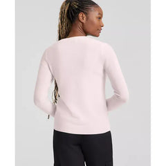 Macy's 100% Cashmere Women's V-Neck Long-Sleeve Sweater, Created for Macy's-Delicacy
