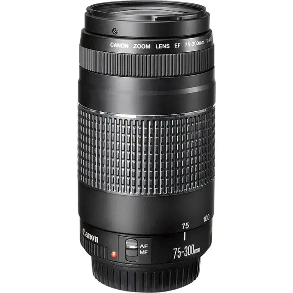 Canon EF 75-300MM F/4-5.6 III (6473A003) Camera Lens - Black