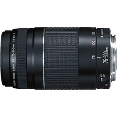 Canon EF 75-300MM F/4-5.6 III (6473A003) Camera Lens - Black