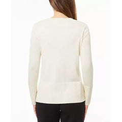 Women's V-Neck Wide-Hem Wide-Cuff Sweater, Created by Macy's-Papyrus