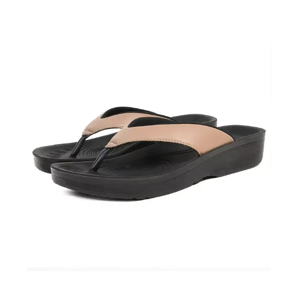 Aerothotic Flumen Comfortable Arch Support Sandal, Stylish Footwear, Beige, Size 10
