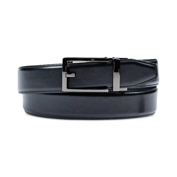 Alfani Men's Track-Lock Belt - Black