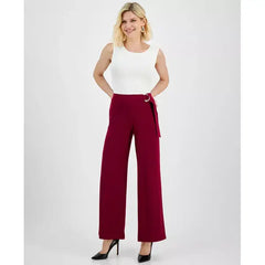 Pull-On Flare-Leg Pants, Regular & Petite Sizes, Created for Macy's-Rhodolite Garne