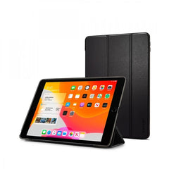 Spigen Bundle Pack - Smartfold Case with Screen Protector for Apple iPad 10.2 Inch