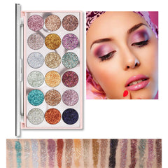 Hunyinhhh Spotlight Eyeshadow 18 Color Eye Shadow Makeup Pallet Highly Pigmented Colorful Powder Long Lasting Eye Hudabeauty Eyeshadow Pallet Powder Makeup Sets Overstock Shadow Powder