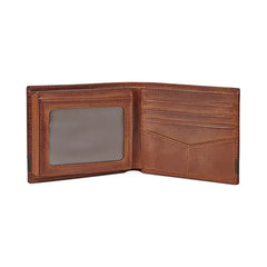 Fossil Men's Quinn Bifold With Flip ID Leather Wallet
