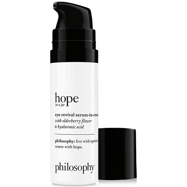 Philosophy Hope In A Jar Eye Revival Serum Elderberry Flower & Hyaluronic Acid, 0.5