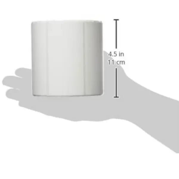 Pegasus Eco classic 2132T inkjet Premium Matte Label, Die-Cut Roll, 75mmX51mm, 1.5-inch core, 650 Labels - White