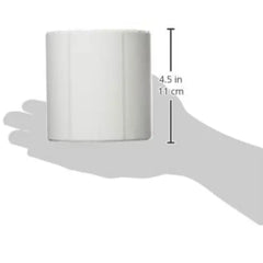 Pegasus Eco classic 2132T inkjet Premium Matte Label, Die-Cut Roll, 75mmX51mm, 1.5-inch core, 650 Labels - White