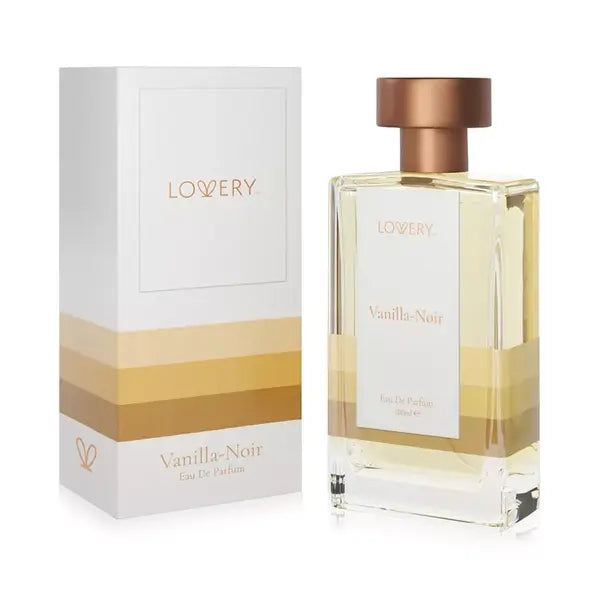 Lovery Vanilla Noir Eau de Parfum, Luxury Fragrance, 3.4 oz