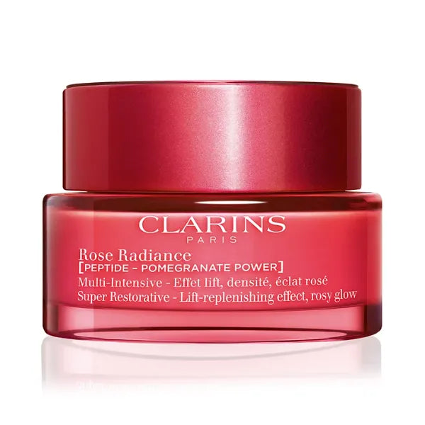 Clarins Super Restorative Rose Radiance Peptide Face Moisturizer, 1.7 oz