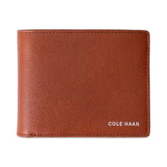 Cole Haan Men's Luxe RFID Boxshine Extra Capacity Bifold Wallet