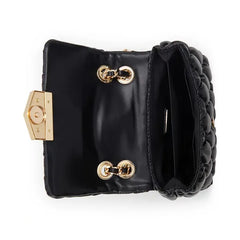ALDO Aerria Synthetic Small Crossbody Bag, Compact Lightweight Stylish Women Handbag, Black