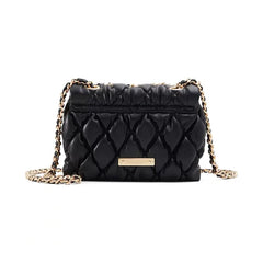 ALDO Aerria Synthetic Small Crossbody Bag, Compact Lightweight Stylish Women Handbag, Black