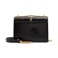 ALDO Miyabellx Synthetic Small Crossbody Bag, Sleek Compact Stylish Womens Handbag, Black