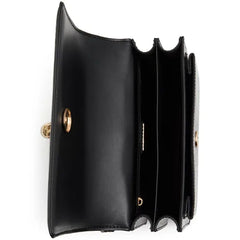 ALDO Miyabellx Synthetic Small Crossbody Bag, Sleek Compact Stylish Womens Handbag, Black