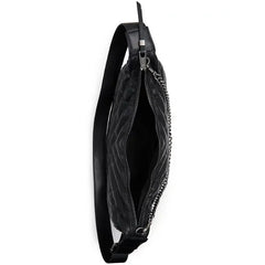 ALDO Vickia Synthetic Medium Hobo Bag, Stylish Everyday Shoulder Purse for Women , Other Black