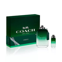 COACH Men's Green Eau de Toilette Jumbo Gift Set , Perfect Fragrance for Him
