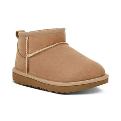 UGG® Kids Classic Ultra Mini Twinface Sheepskin Booties, Cozy and Durable Footwear for Kids