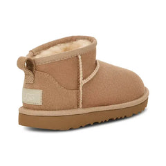 UGG® Kids Classic Ultra Mini Twinface Sheepskin Booties, Cozy and Durable Footwear for Kids