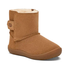 UGG® Toddler Keelan Booties, Cozy and Stylish Footwear for Toddlers, Chestnut , 5 Toddler