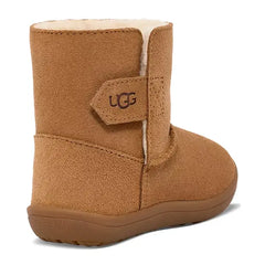 UGG® Toddler Keelan Booties, Cozy and Stylish Footwear for Toddlers, Chestnut , 5 Toddler