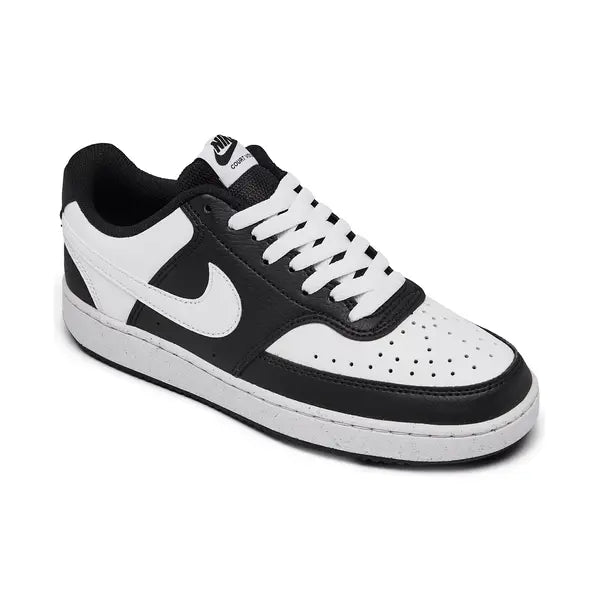 Nike Women's Court Vision Low Next Nature Casual Sneakers from Finish Line - Black/White