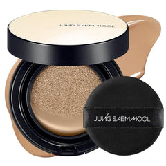 JUNG SAEM MOOL Essential Skin Nuder Cushion 0.49 Fl Oz, No Refill, Natural Radiant Finish Cushion Foundation with Buildable Coverage, Lightweight Texture, Korean Foundation Makeup