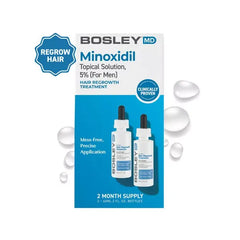 BosleyMD MENS Hair Re growth Treatment 5% Minoxidil DROPPER