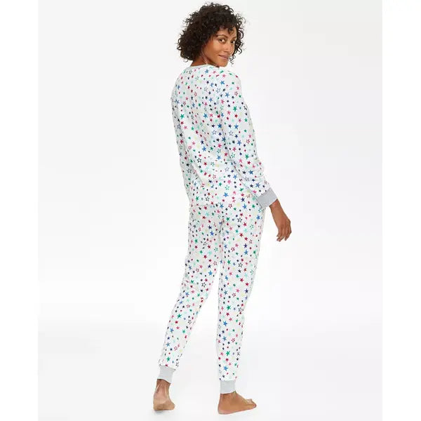 Women's Star Cotton Matching Family Pajamas Set, Created for Macy's-Multi Star