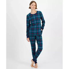 Women's Family Plaid Cotton Matching Family Pajamas Set, Created for Macy's-Family Plaid