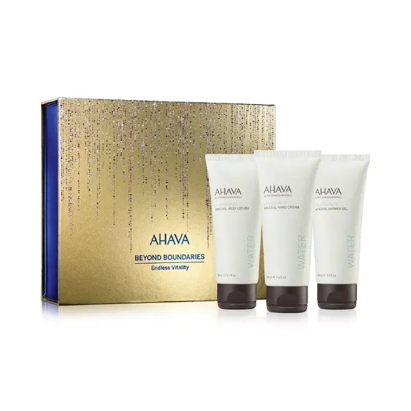 Ahava Endless Vitality Skincare Set , 3 Piece Hydrating and Revitalizing Kit