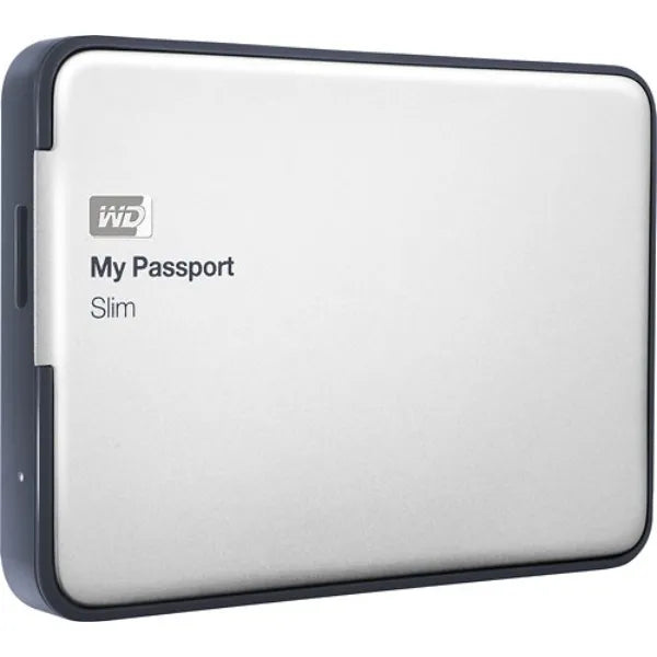 Western Digital My Passport Slim 2TB USB 3.0/2.0 Portable External Hard Drive (WDBPDZ0020BAL-NESN)